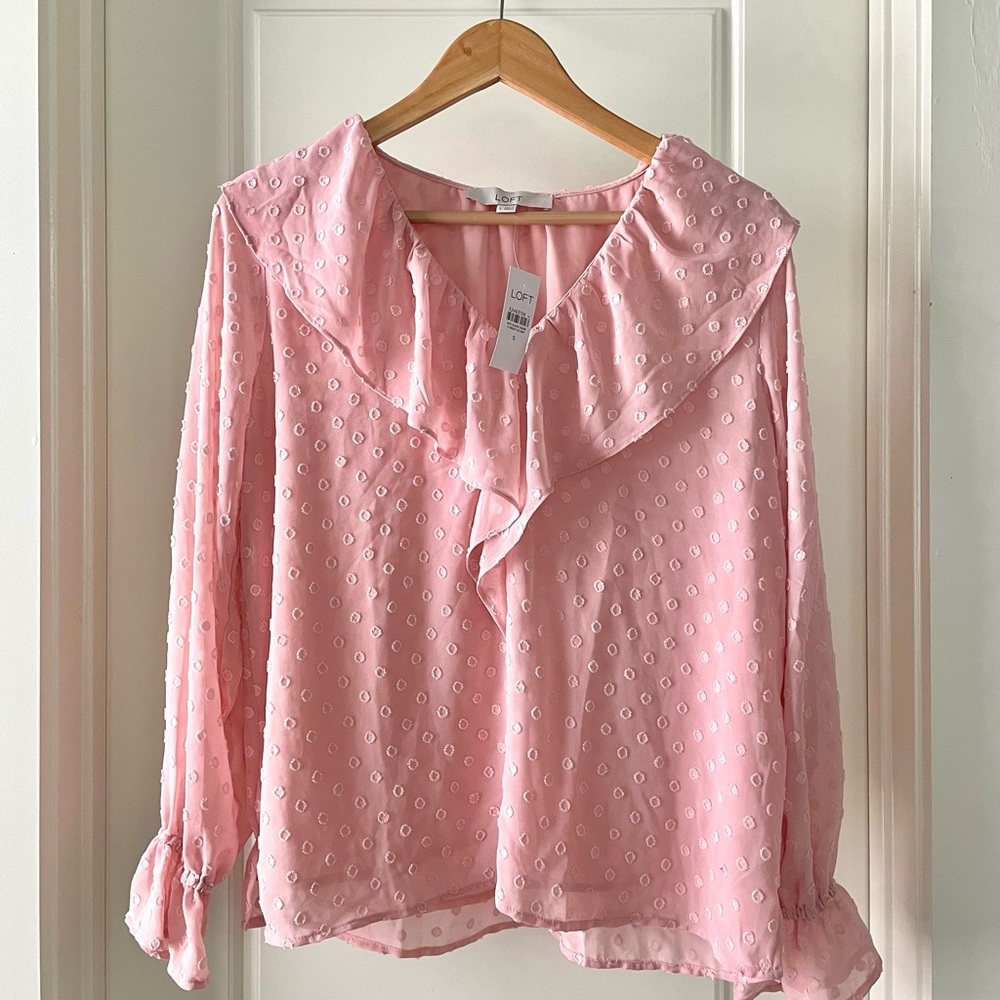 NWT LOFT long-sleeve blouse